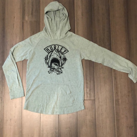 Hurley Other - Hurley Boys long sleeved hooded shirt